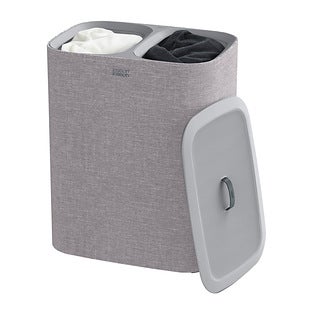 Joseph Joseph Tota 90l Separation Laundry Basket, One Size, Gray